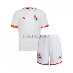 Maillot de Foot Belgique Enfant Exterieur Coupe du monde 2022